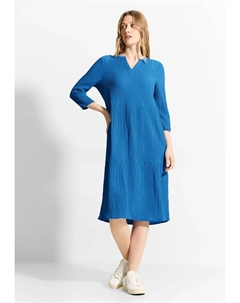 Платье-туника со структурой, синий Cecil