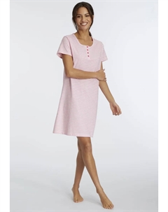 Ночная рубашка с полосками, окрашенными в пряжу, цвет Berry- Gestreift Vivance dreams