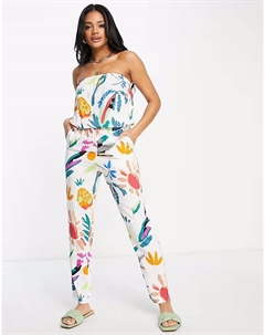 Комбинезон-бандо с фруктовым принтом Urban classics