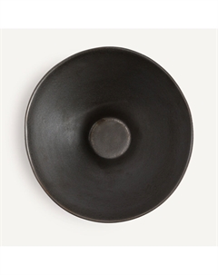 Салатник из глазурованной керамики Kanso черный Am.pm.