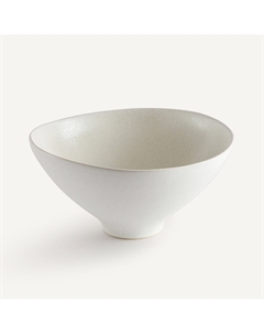 Салатник из глазурованной керамики Kanso белый Am.pm.