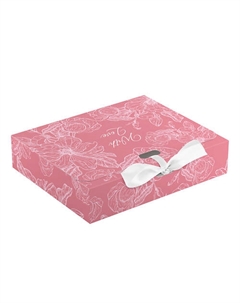 Коробка складная подарочная "Flowers", с лентой Meshu