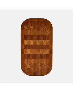 DAD`S MATERIAL Разделочная торцевая доска скругленная Dad's material