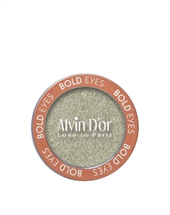 Тени для век, тон 09 оливковый / Bold Eyes olive pearls 0,29 гр Alvin d'or