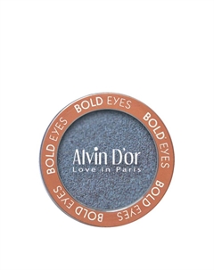 Тени для век, тон 12 темно-синий / Bold Eyes dark blue sky 0,29 гр Alvin d'or