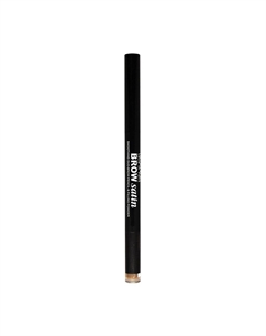 Дуэт для бровей карандаш+пудра, тон 02 / Brow Satin medium dark brown 2,5 гр Alvin d'or
