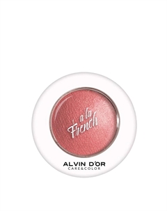 Румяна запечённые для лица, тон 01 / Soie Fine A LA FRENCH new york pink 3,2 гр Alvin d'or