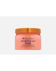 Сахарный скраб для тела Moroccan Rose 510 г Tree hut