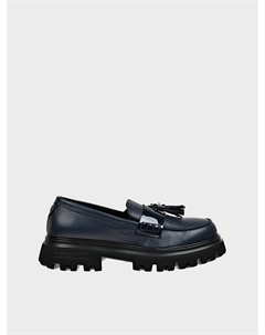 Лоферы с кисточками, синие Dolce&gabbana