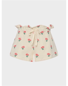 Шорты с цветочным принтом Mipounet