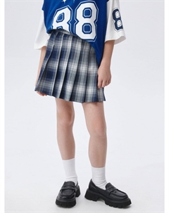 Короткая юбка-шорты в складку для девочек Sela