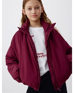 Дутая куртка с воротником для девочек Sela