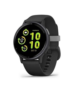 Смарт-часы Vivoactive 5, 30.4мм, 1.2", черный/черный Garmin