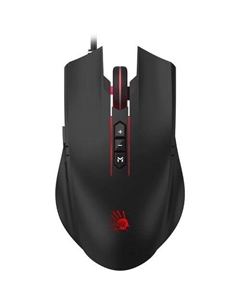 Мышь проводная Bloody ES7, игровая, оптическая, USB, 6000dpi, черный A4tech