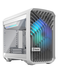 Корпус Mini-ITX Fractal Design Torrent Nano RGB TG Clear Tint White Fractal design