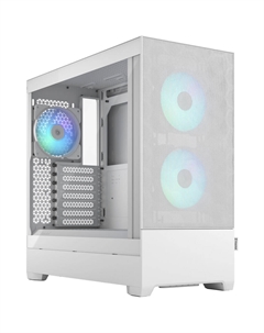 Корпус ATX Miditower Fractal Design Pop Air RGB TG Clear Tint White Fractal design