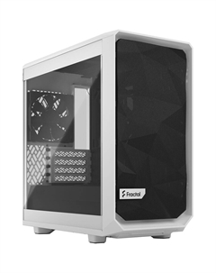 Корпус MicroATX Minitower Fractal Design Meshify 2 Mini TG Clear Tint White Fractal design