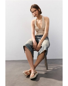 Сабо-вьетнамки на толстой подошве Befree