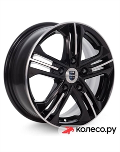 Литой диск Trinity-оригинал (КС615) 6x15/5*114.3 D67.1 ET45 Алмаз-черный Кик