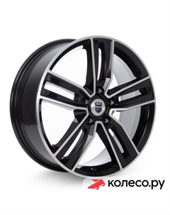 Литой диск Танаис (КС750) 7x18/5*114.3 D66.1 ET45 Алмаз-черный Кик