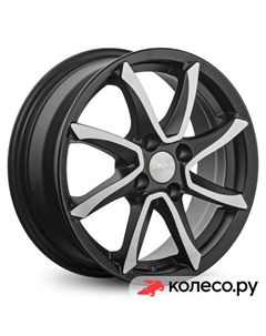 Литой диск Осака 6x15/4*100 D60.1 ET50 Алмаз бархат новый Скад