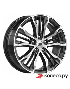 Литой диск Up106 7x17/5*114.3 D67.1 ET40 BFP Wheels up
