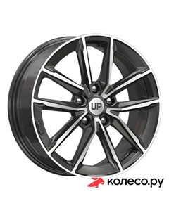 Литой диск Up104 6.5x17/5*114.3 D66.1 ET50 BFP Wheels up