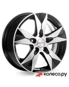 Литой диск Crossline-оригинал (КС713) 6.5x16/5*114.3 D66.1 ET50 Алмаз-черный Кик