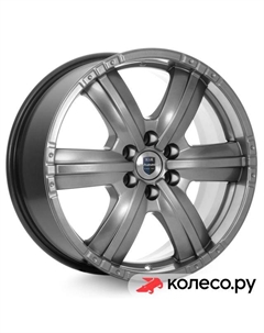 Литой диск Окинава (КС469) 8x18/6*139.7 D75.1 ET42 Дарк платинум Кик