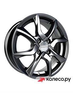 Литой диск Тулон 6x15/4*100 D54.1 ET48 Графит Скад