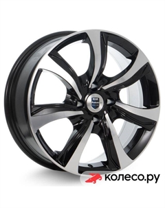 Литой диск Либерти (КС654) 7x17/5*114.3 D67.1 ET45 Алмаз-черный Кик