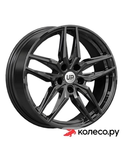 Литой диск Up112 (КС1017) 7x18/5*108 D63.35 ET45 New Black Wheels up