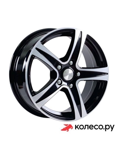 Литой диск Сакура 6.5x16/5*114.3 D60.1 ET45 Алмаз Скад