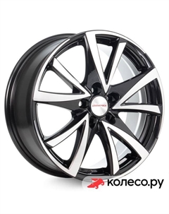 Литой диск Игуана (КС590) 7x17/5*114.3 D67.1 ET50 Алмаз-черный Кик