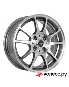 Литой диск MGM-5 6x14/4*98 D58.6 ET35 GMF Megami