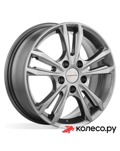 Литой диск Samara-оригинал (КС866) 6x16/4*100 D60.1 ET37 Дарк платинум Кик