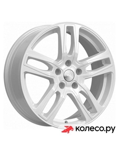 Литой диск Женева 7x18/5*114.3 D67.1 ET42 Белый Скад