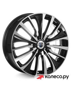 Литой диск Flanker (КС751) 6.5x17/5*114.3 D67.1 ET45 Алмаз-черный Кик