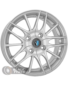 Литой диск 1506 6x15/4x100 D56.6 ET45, Серебристые Venti