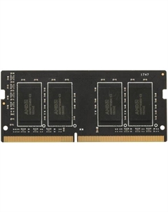 Память DDR4 SODIMM 16Gb, 2133MHz, CL15, 1.2V Radeon R7 Performance Series (R7416G2133S2S-U) Amd