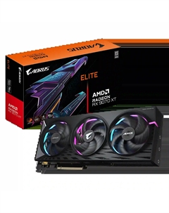 Видеокарта GIGABYTE AORUS Elite Radeon RX 9070 XT 16GB (GV-R9070XTAORUS E-16GD) Gigabyte