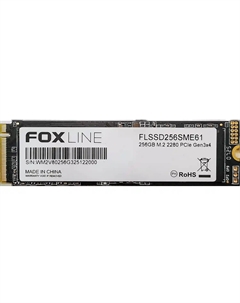 Внутренний SSD диск FOXLINE 256GB, M.2 (FLSSD256SME61) Foxline