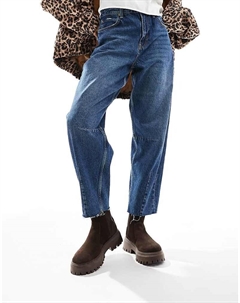 DESIGN Wide Fit - Antigua - Ботинки челси из коричневой замши с эластичным верхом Asos