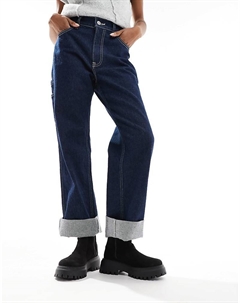 Черные замшевые эластичные ботильоны DESIGN Wide Fit Antigua Asos