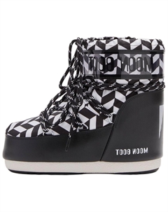 Зимние ботинки на толстой подошве, черный Moon boot