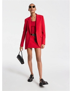 Креповый блейзер, красный Michael kors