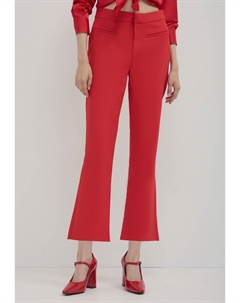 Брюки FLARE TINTA UNITA, красный Calliope