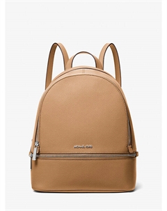 Средний рюкзак Rhea из шагреневой кожи, оранжевый Michael kors