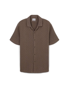 Рубашка BOWLING LAVORATO, коричневый Calliope