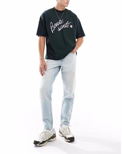 Зауженные джинсы светло-голубого цвета Asos design